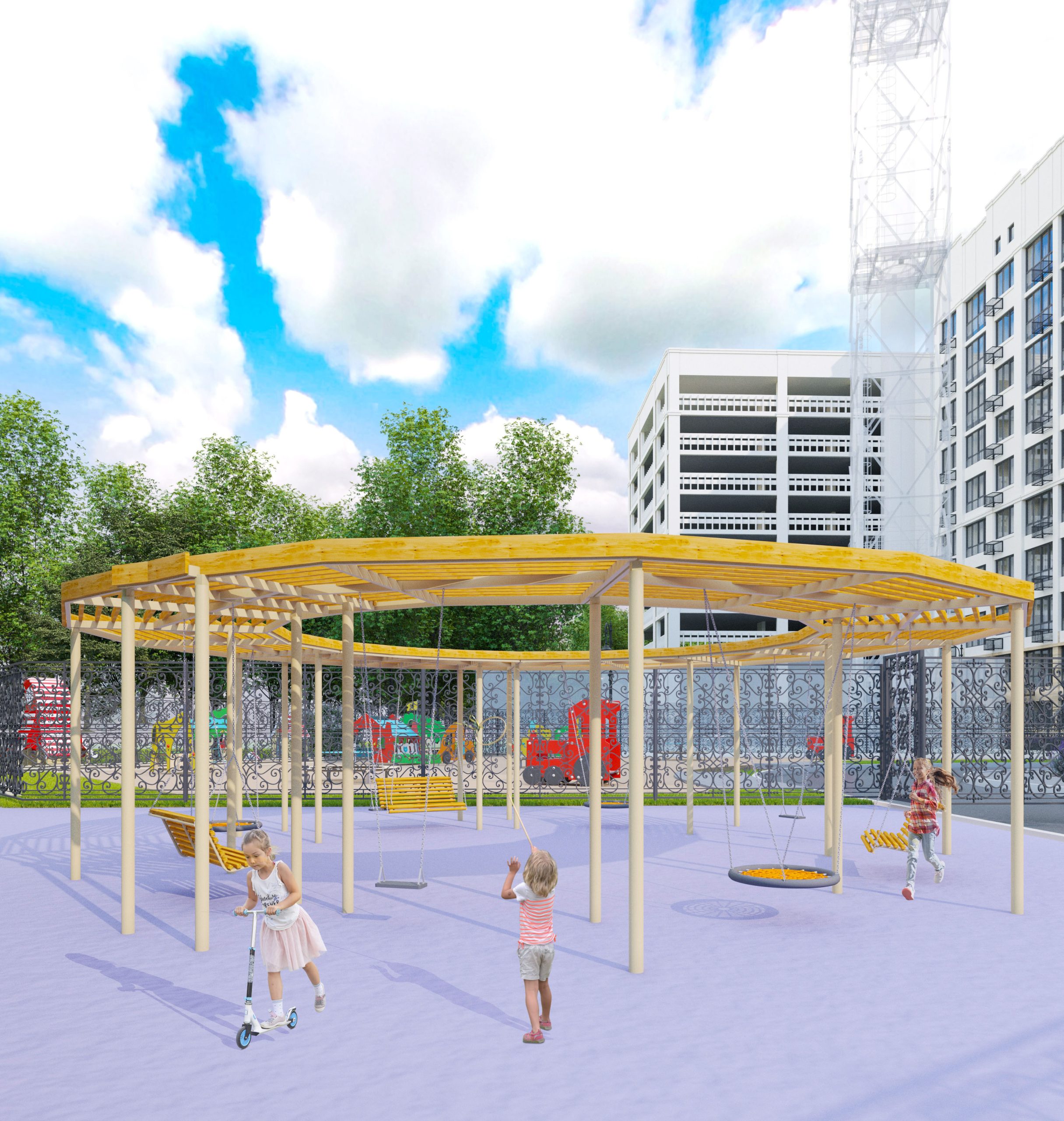 Детские площадки 